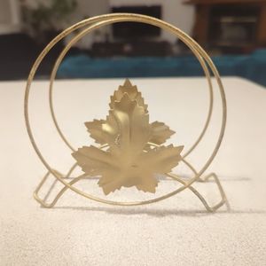 Mid-Century Leaf Napkin Holder